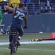 Illustration for article titled Michael Bennett Rode A Police Bike Around The Field